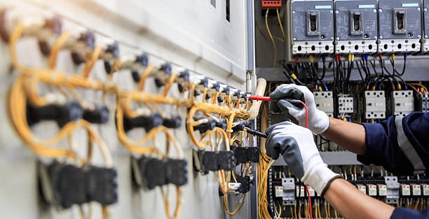 Professional Electrician technician working in Inman, KS